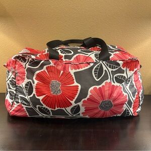 VERA BRADLEY Collapsible Duffle Cheery Blossoms